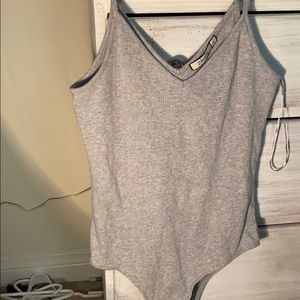 v neck bodysuit